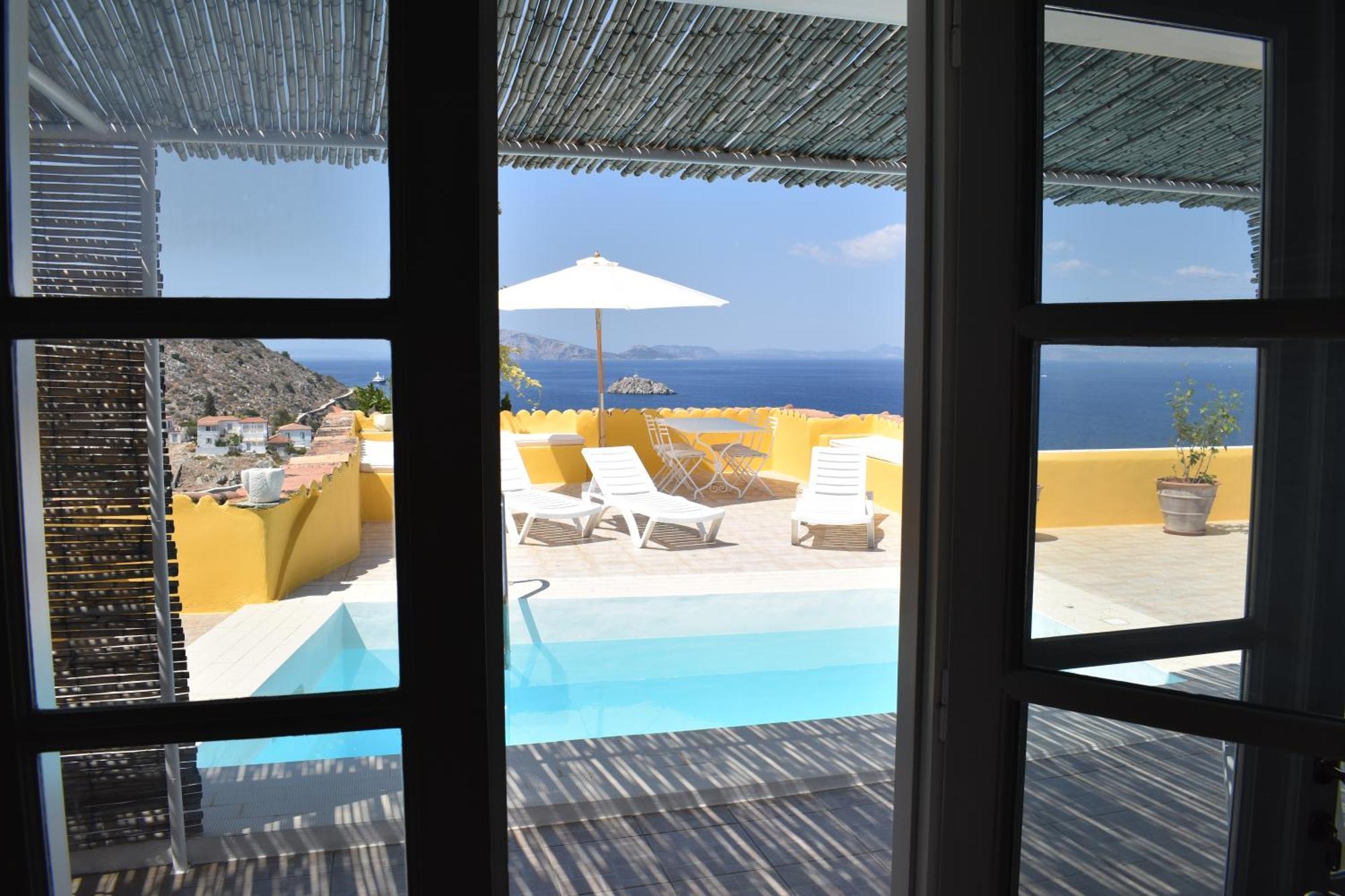 Villa Chez Le Goff à Hydra  Extérieur photo