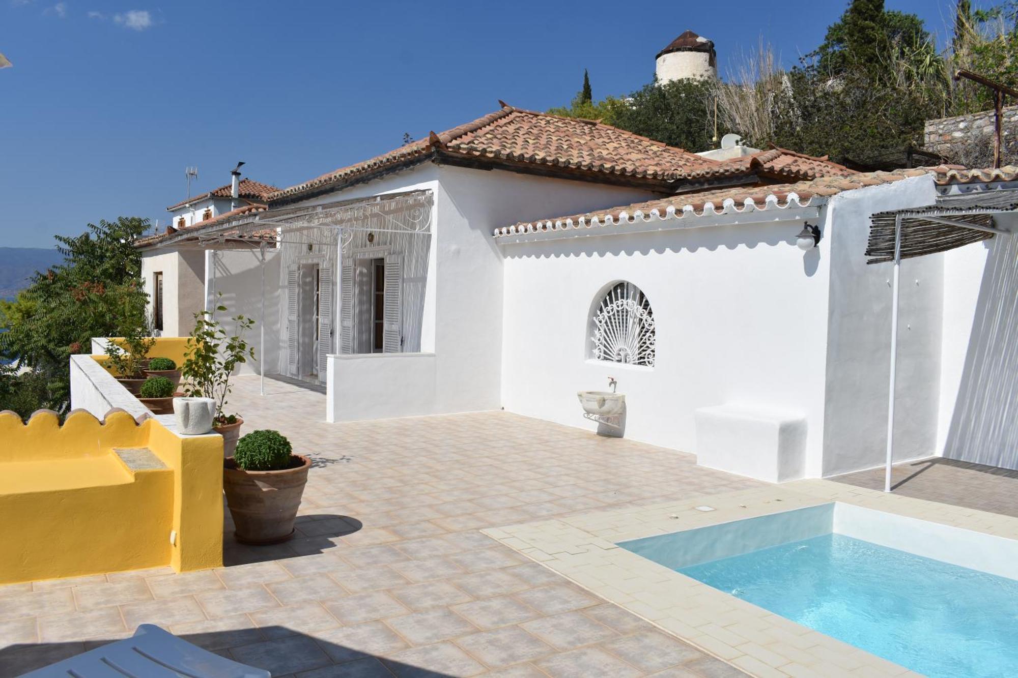 Villa Chez Le Goff à Hydra  Extérieur photo