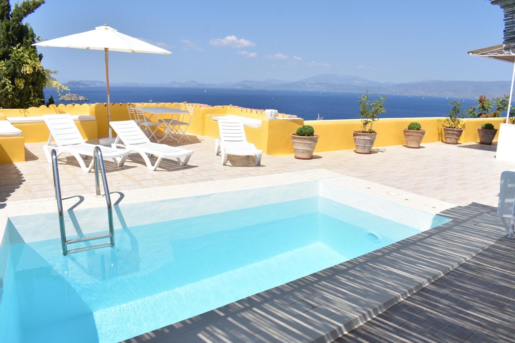 Villa Chez Le Goff à Hydra  Extérieur photo